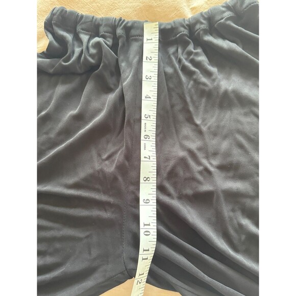 Jean Muir Vintage Womens 12 Black High Rise Elasticated Wide Leg Trousers 70s 80 - Picture 8 of 10